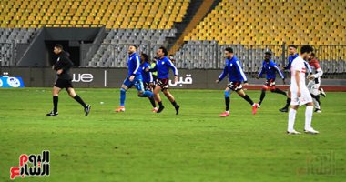 طلائع الجيش يتقدم على الزمالك 2 / 1 فى الشوط الإضافى الأول