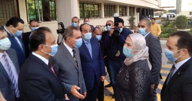 محافظ كفر الشيخ يستقبل وزيرة التضامن لتسليم 620 مشروعاً بتكلفة 15 مليون جنيه