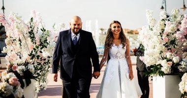 ميار الغيطى فى صور جديدة من عقد قرانها: "الحمدلله الذى بنعمته تتم الصالحات"
