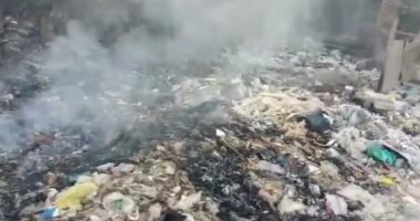 رفع أطنان القمامة بترعه كفر غطاطي في الهرم استجابة لشكوى بـ"اليوم السابع"
