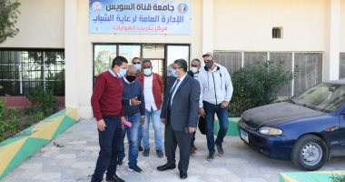 تدشين مركز تدريب ومسرح بجامعة قناة السويس