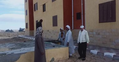 توصيل المياه للعمارة السكنية بقرية الجارة في مدينة سيوة بمرسى مطروح