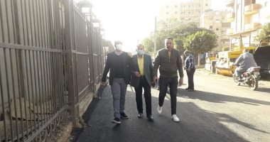 نائب محافـظ المنوفية يتفقد رصف وتطوير الشوارع بمنوف.. صور
