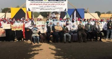 مهرجان إرشادى لجوالات جامعة بنها تحت شعار "التزامنا نحافظ علي أنفسنا".. صور