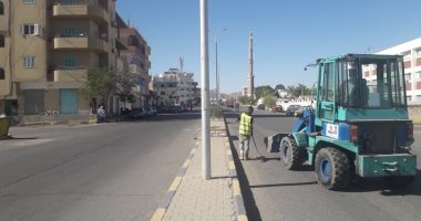 تكثيف أعمال النظافة ورفع المخلفات وحملات تموينية بسفاجا