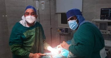نجاح ولادة قيصرية لحالة اشتباه كورونا داخل مستشفى الأقصر العام