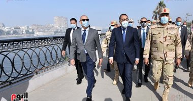 رئيس الوزراء يتفقد مشروع ممشي أهل مصر..صور 