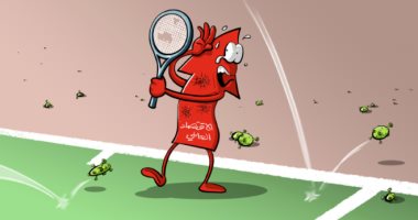 فيروس كورونا يوجه ضربات موجعة للاقتصاد العالمى فى كاريكاتير سعودى