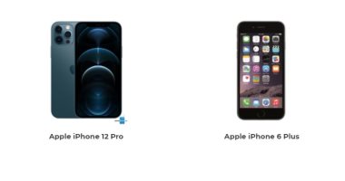 إيه الفرق.. مقارنة بين هاتفى iPhone 12 Pro وiPhone 6 Plus