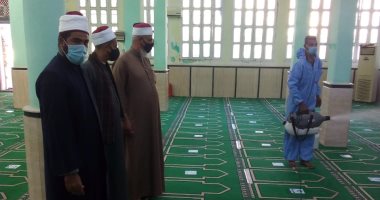 بيطرى البحر الأحمر : رش وتطهير 170 مسجد ومدرسة ومصلحة حكومية