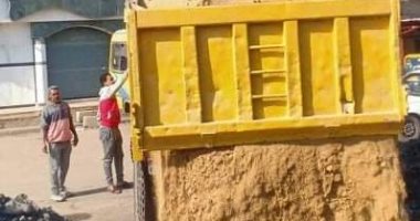 انفجار خط مياه ببهتيم شبرا الخيمة وشركة المياه تدفع بالرفق الفنية لإصلاحه