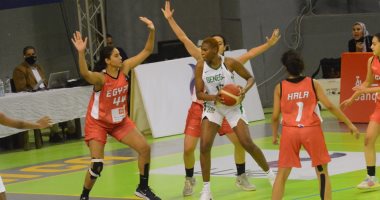 ناشئات مصر يهزمن السنغال 54 / 48 ببطولة أفريقيا للسلة