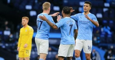 رياض محرز يقود هجوم مانشستر سيتي في مواجهة مارسيليا بدوري الأبطال