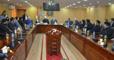 الأوقاف تشيد بتغطية اليوم السابع للقاء مختار جمعة بممثلى الكنائس والطوائف بأسيوط