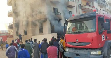 الحماية المدنية تسيطر على حريق منزل التهم جهاز عروس بقنا