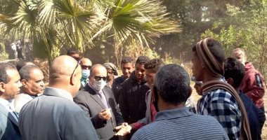 وكيل تعليم قنا يتفقد قصر طوبيا بقوص ويشيد بأعمال النظافة.. صور