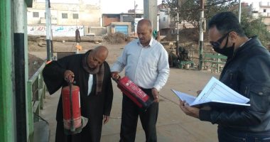 انتظام عمل محطات الصرف ومراجعة المعديات النهرية وصفايات الأمطار بالبحيرة