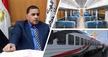 رئيس السكة الحديد يعلن تشغيل خدمة القطارات المكيفة لأول مرة على الخطوط الفرعية.. دفع قطارين بعربات مكيفة على خط منوف ـ المناشى.. والبداية بالتزامن مع تشغيل القطارات الجديدة.. والورش تعيد تأهيل العربات العادية