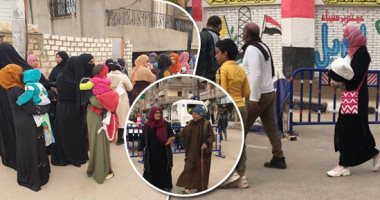 كبار السن وذوو الهمم يتصدرون مشهد جولة الإعادة بانتخابات النواب فى شمال سيناء.. إقبال ملحوظ من السيدات.. والشرطة تأمن اللجان وتساعد الناخبين.. ومشايخ ورموز القبائل يشاركون فى الماراثون.. صور