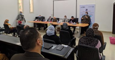 جامعة بنى سويف التكنولوجية تشارك فى حملة مناهضة العنف ضد المرأة