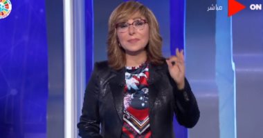 لميس الحديدى تحيى الزميل محمد الجالى على سؤاله لرئيس فرنسا عن الرسوم المسيئة