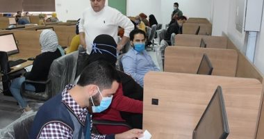 دورة للتحول الرقمى بجامعة قناة السويس واستمرار التدريب أونلاين.. صور