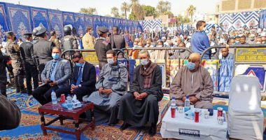 جلسة صلح تنهى خصومة ثأرية بين عائلتى "آل جودة وآل الطاهر" بالأقصر.. صور