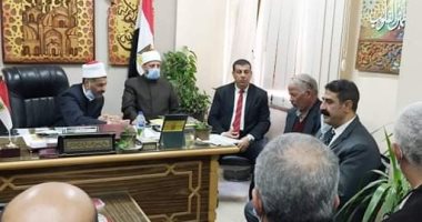 منطقة الإسكندرية الأزهرية تبحث مقترحات تنفيذ أعمال امتحانات النقل