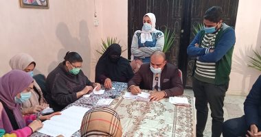 بيان إحصائى للجنة مدرسة أبو طوالة فى الشرقية.. مشهور 237 صوتا وأباظة 194