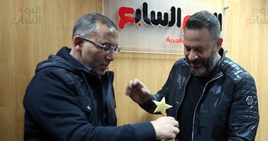 اليوم السابع يكرم النجم ماجد المصرى على مشواره الفني .. صور