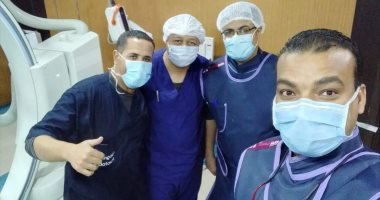 صور.. مستشفى إسنا تجرى 9 عمليات قسطرة قلب وتركيب دعامات فى 24 ساعة