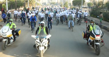 كفر الشيخ تحتفل باليوم العالمى لمحاربة الفساد بماراثون دراجات وجرى.. فيديو وصور
