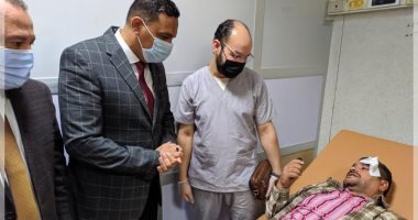 محافظ الدقهلية يوجه بصرف إعانات مالية لمصابى حادث قطار المنصورة - المطرية