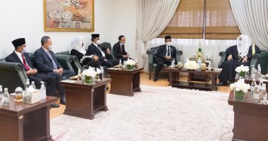 أمين رابطة العالم الإسلامى يستقبل وزير التنسيق للشؤون السياسية والأمنية والقانونية الإندونيسى