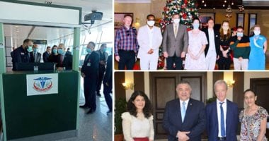 سفراء العالم يشيدون بالإجراءات الاحترازية فى البحر الأحمر.. سفير التشيك يعلن تدفق سياحى قريبا لمالديف مصر.. والمحافظ لقناصل دول بريطانيا وفرنسا وروسيا: الرئيس يستجيب لمطالب الجاليات المختلفة.. صور