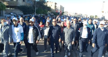 العريش تحتفل باليوم العالمى لمكافحة الفساد بماراثون رياضى.. فيديو وصور