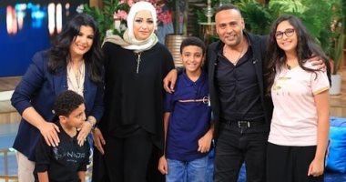 "حب ولعب وأمور عائلة" شعار حلقة محمود عبد المغني وأسرته في "معكم"