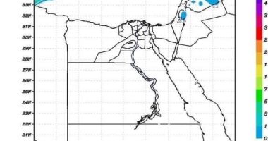 مركز تنبؤ الرى يتوقع عدم سقوط أمطار على محافظات الجمهورية حتى السبت