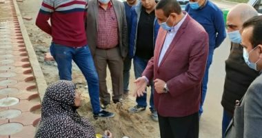 محافظ البحيرة يوجه بتوفير الرعاية لسيدة خلال جولة تفقدية بدمنهور.. صور