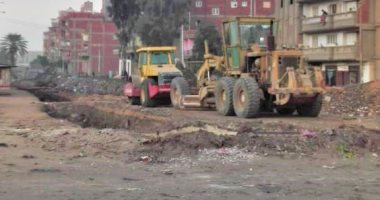 محافظ الغربية يتابع أعمال الرصف والتطوير بقرية محلة أبو على بالمحلة الكبرى