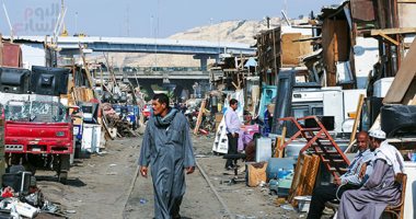 وداعا كوارث سوق الجمعة بالتونسى.. نقل الباعة إلى السوق الجديد بالبساتين.. ألبوم صور