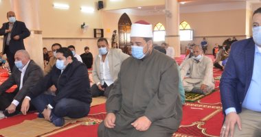 نائب محافظ بنى سويف يفتتح مسجد الحسن البصرى بمدينة بنى سويف الجديدة.. صور