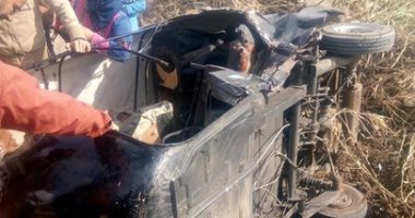 مصرع سائق توك توك صدمه قطار أثناء عبوره مزلقان زكي بقها في القليوبية