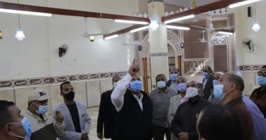 محافظ الوادى الجديد يوجه بتنفيذ مشروعات تدعم صيانة "المجمع الإسلامى" بالداخلة