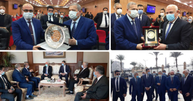 وزير العدل ومحافظ بورسعيد ورئيس النيابة الإدارية يفتتحون ميكنة الشهر العقارى ومركز التوثيق وقاعة مجمع المحاكم.. عمر مروان: بورسعيد أول مدينة رقمية فى مصر والتحول الرقمى مستقبل مصر وتعميم تجربة الميكنة.. صور