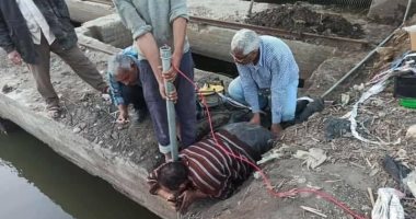 الرى: مراقبة مناسيب المياه بمحطة طلمبات سهل جنوب بورسعيد  