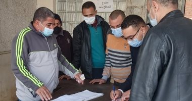 لجان متابعة لتطبيق الإجراءات الاحترازية بالجهات الحكومية فى بنى سويف.. صور