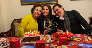 ماجدة الرومى تحتفل بعيد ميلادها بمشاركة العائلة .. صور