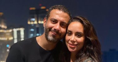 رسالة رومانسية من محمد فراج لخطيبته بسنت شوقى فى عيد ميلادها: انتى الحياة
