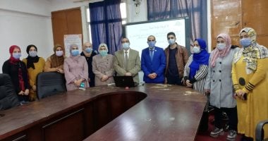 جامعة بنها تنظم برنامجا تدريبا عن إجراءت السلامة داخل المعامل